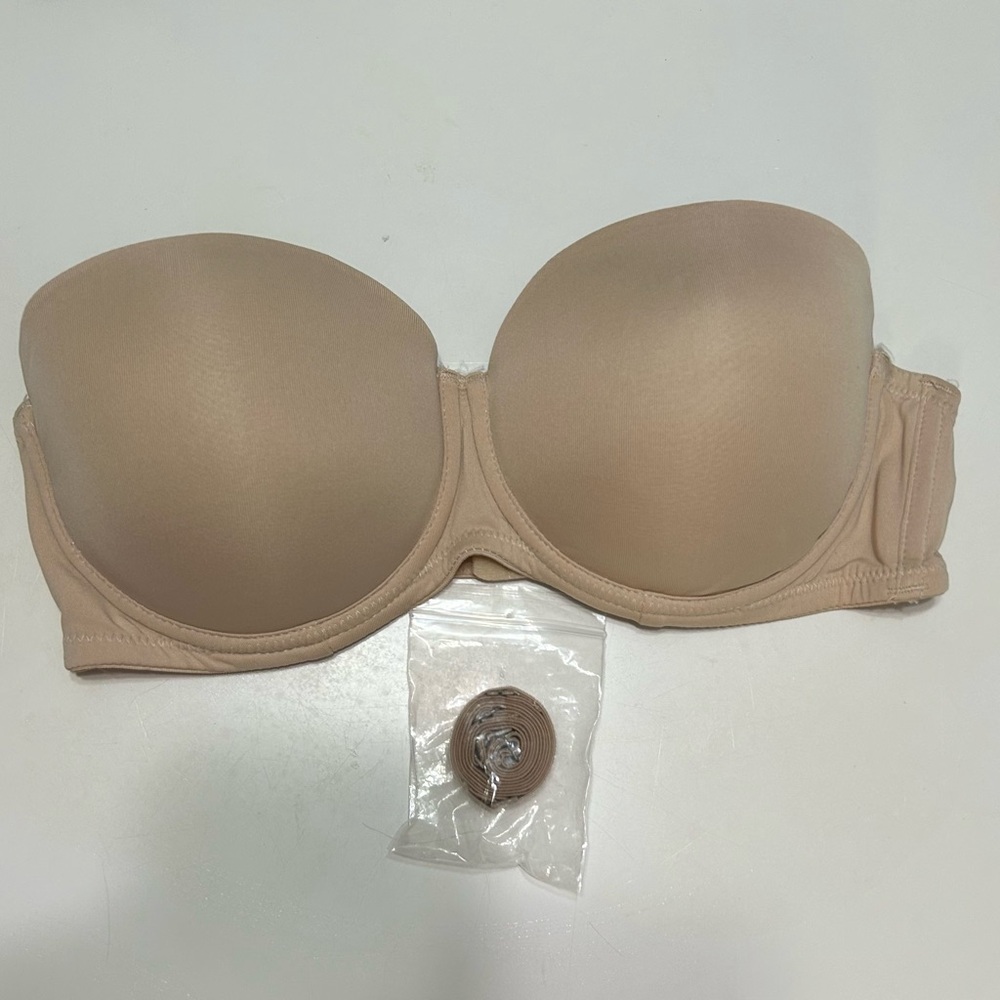 Bra strapless or straps fruit of the loom size
36C